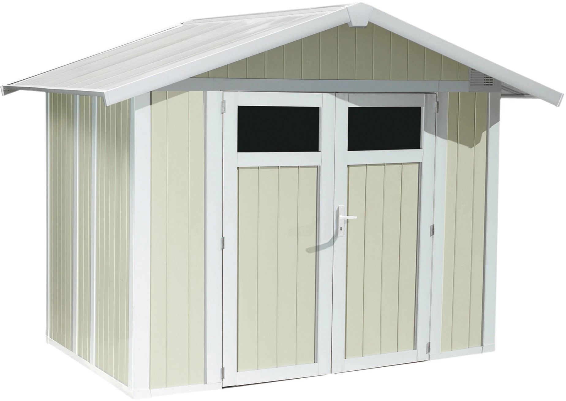 Casetta da giardino Utility 5 m² verde grigio Casetta da giardino Utility 5 m² verde grigio