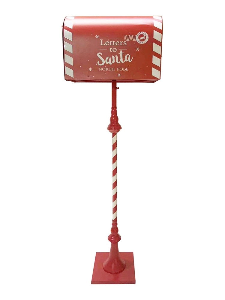 Decorazione natalizia Sausha cassetta delle lettere rosso 104x33x17 cm Decorazione natalizia Sausha cassetta delle lettere rosso 104x33x17 cm