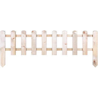 Recinzione in legno a barra liscia Recinzione in legno a barra liscia