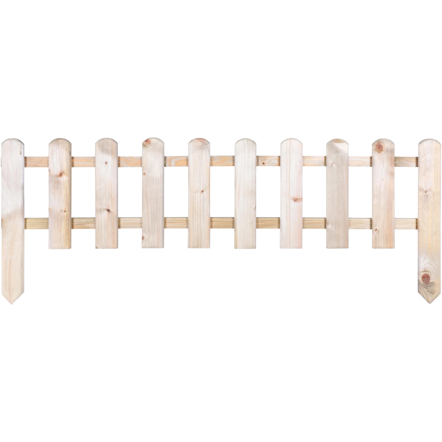 Recinzione in legno a barra liscia Recinzione in legno a barra liscia