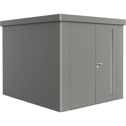 Casetta da giardino Neo 3B Grigio quarzo metal. 200x167 cm 2 porte Casetta da giardino Neo 3B Grigio quarzo metal. 200x167 cm 2 porte