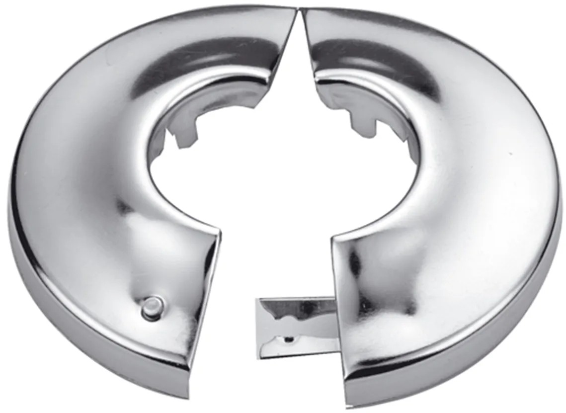 Rosetta apribile in ottone cromato Ø 3/8`` Rosetta apribile in ottone cromato Ø 3/8``