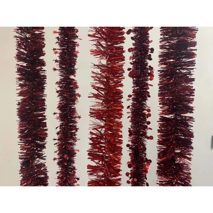 Ghirlanda Natalizia rossa 2 m Ghirlanda Natalizia rossa 2 m