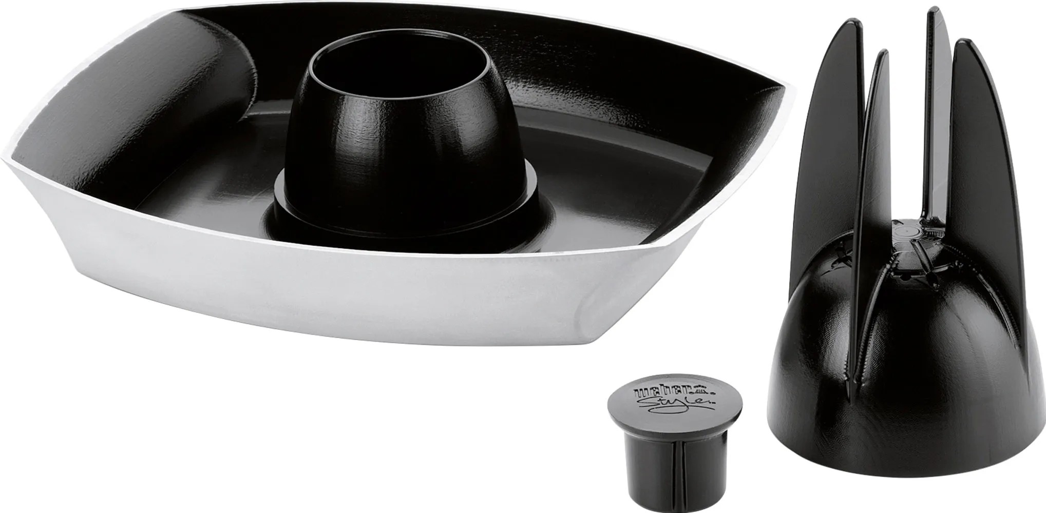 Supporto di cottura pollame con rivestimento antiaderente Weber Style Supporto di cottura pollame con rivestimento antiaderente Weber Style