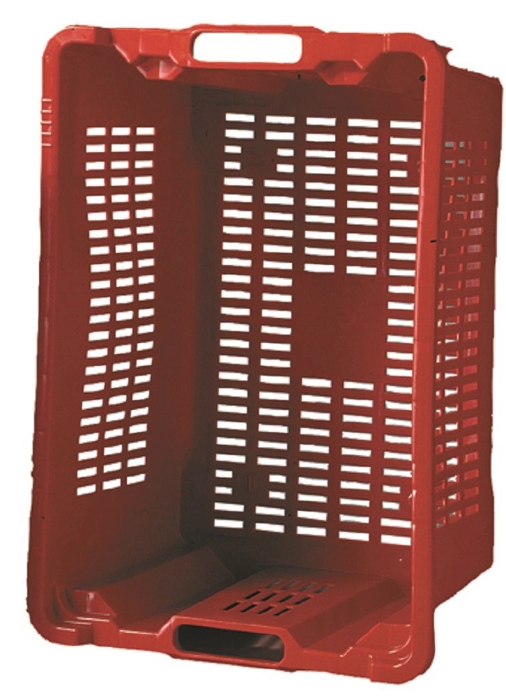 Cassetta per olive e prodotti agricoli rettangolare forata 56x35x31 cm 40 litri Cassetta per olive e prodotti agricoli rettangolare forata 56x35x31 cm 40 litri