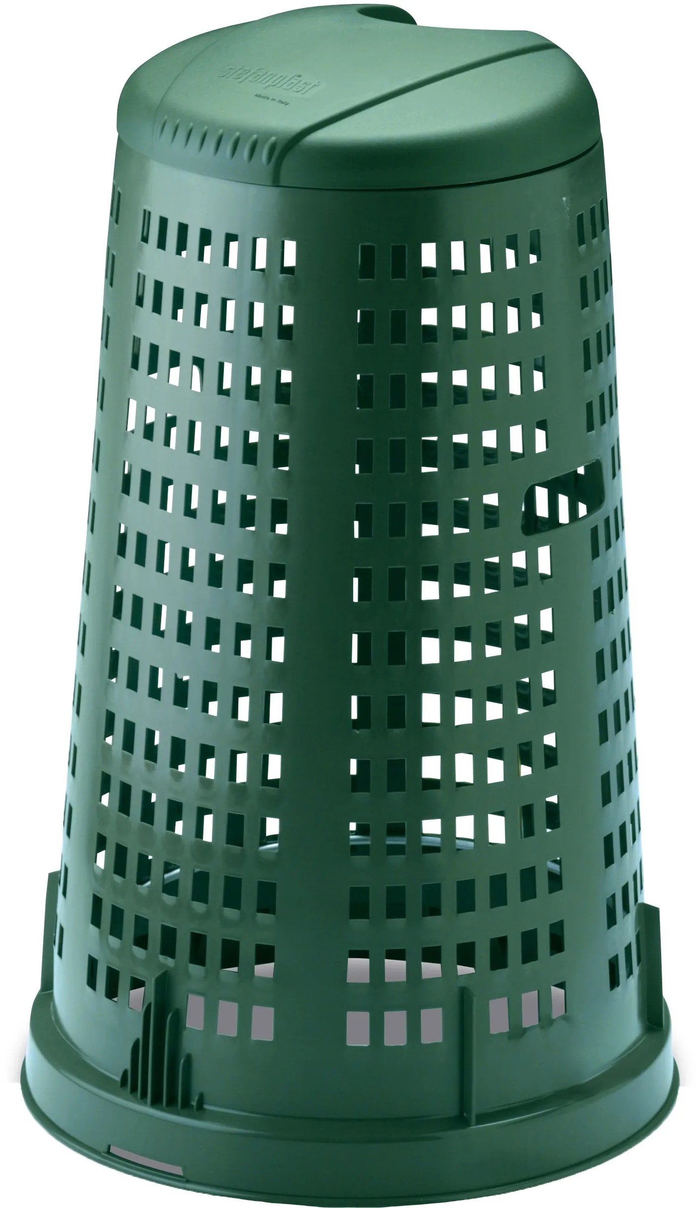 Trespolo portarifiuti con coperchio Stefanplast 100 l verde Trespolo portarifiuti con coperchio Stefanplast 100 l verde