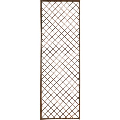 Traliccio fisso rettangolare in salice 1,8x0,6 m naturale Traliccio fisso rettangolare in salice 1,8x0,6 m naturale