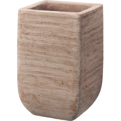 OBI vaso da fiori Changy 23,5 cm x 23,5 cm moka grande OBI vaso da fiori Changy 23,5 cm x 23,5 cm moka grande