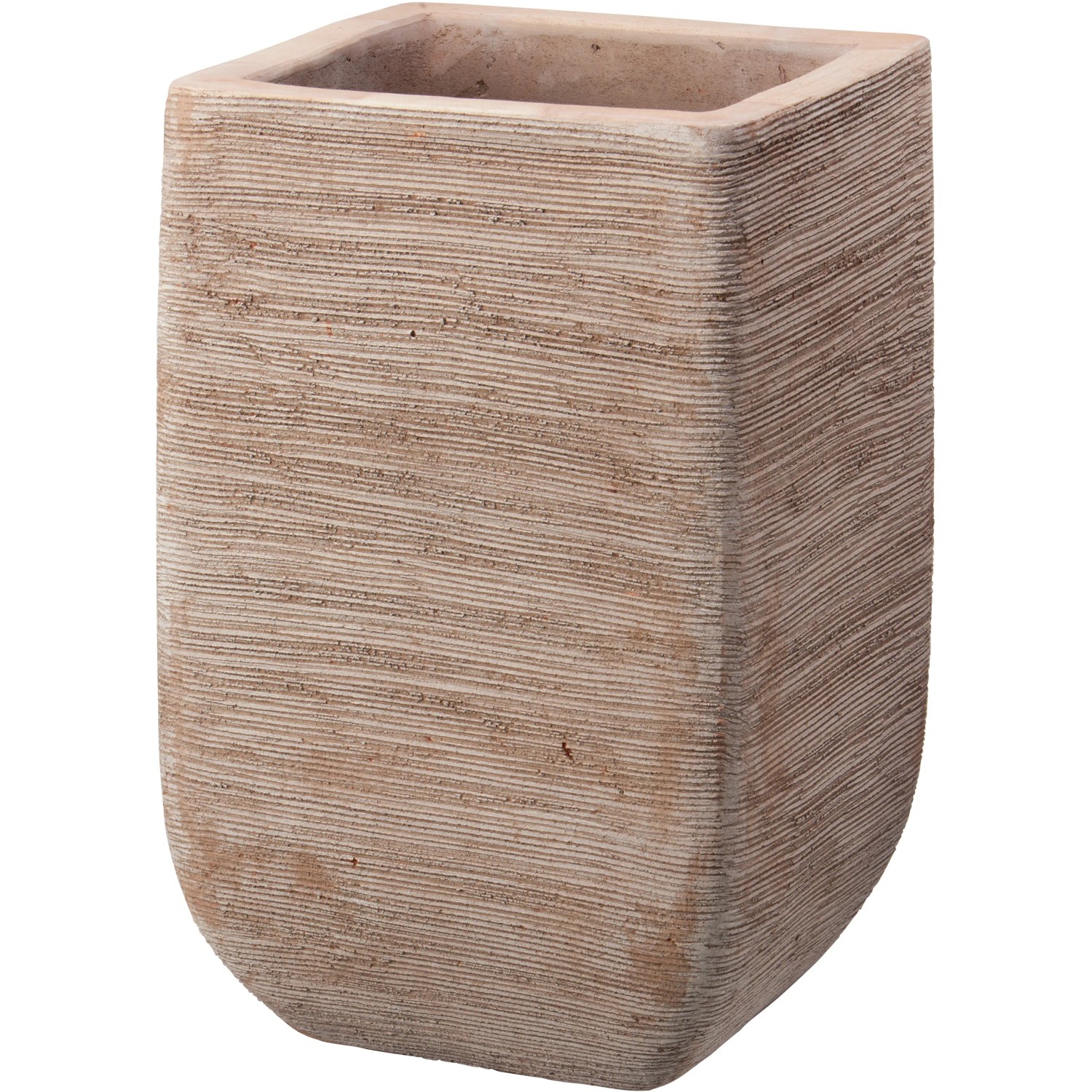 OBI vaso da fiori Changy 23,5 cm x 23,5 cm moka grande OBI vaso da fiori Changy 23,5 cm x 23,5 cm moka grande