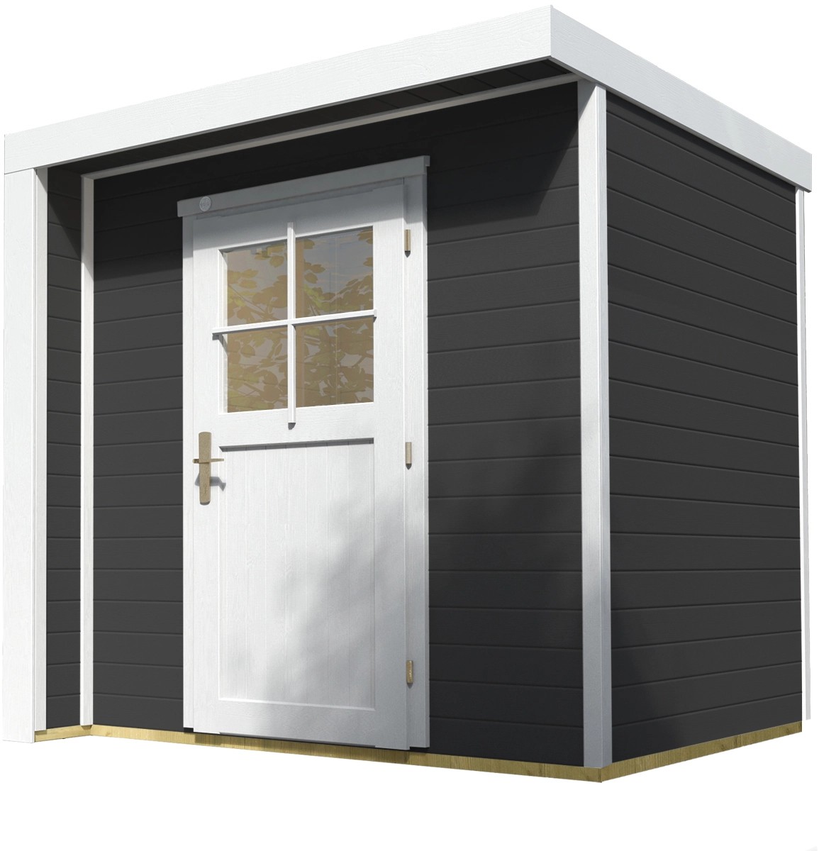 Casetta di design Weka Riva 262 antracite 209x205 cm Casetta di design Weka Riva 262 antracite 209x205 cm