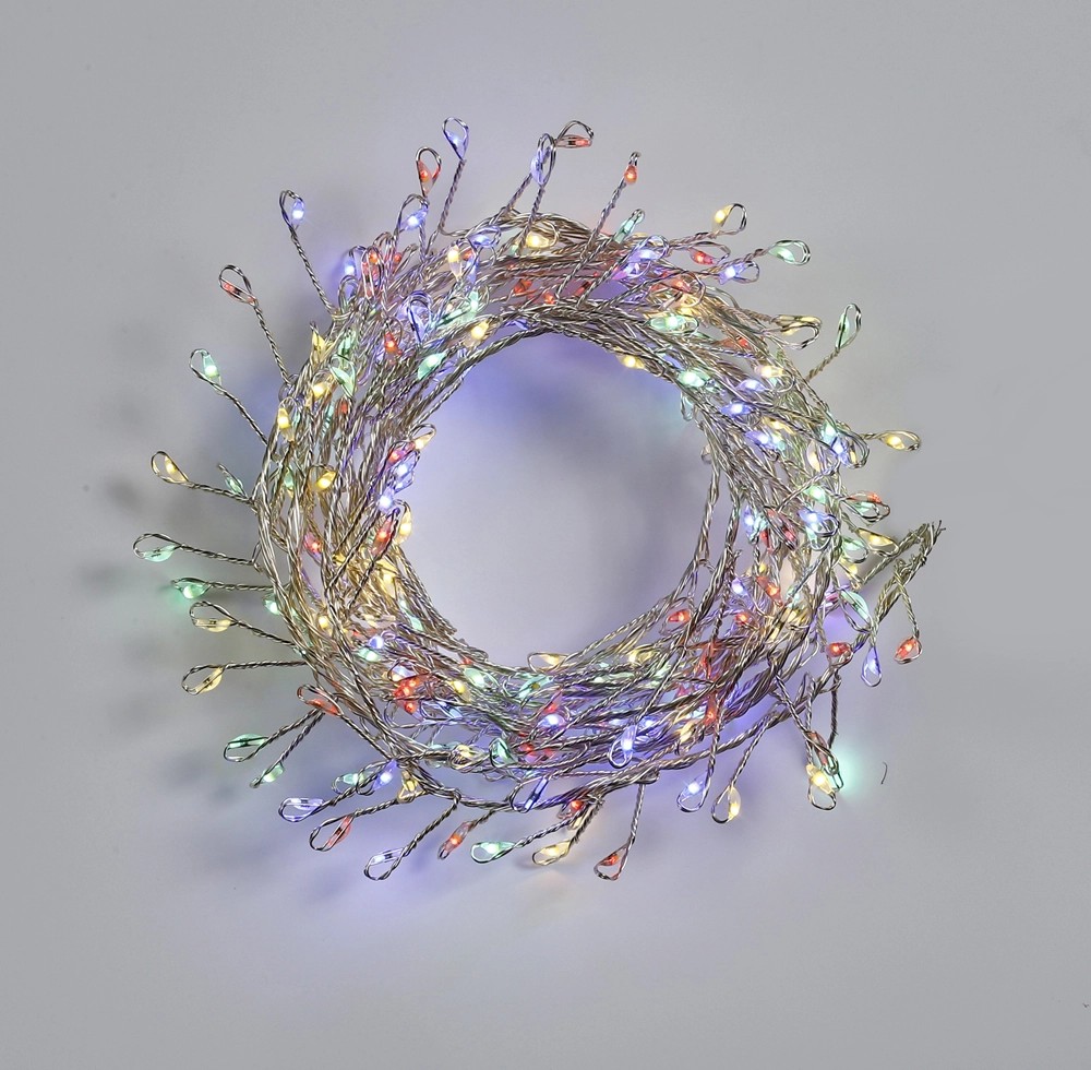 Catena luminosa 900 LED 8 giochi di luce bianco multicolor 22 m Catena luminosa 900 LED 8 giochi di luce bianco multicolor 22 m