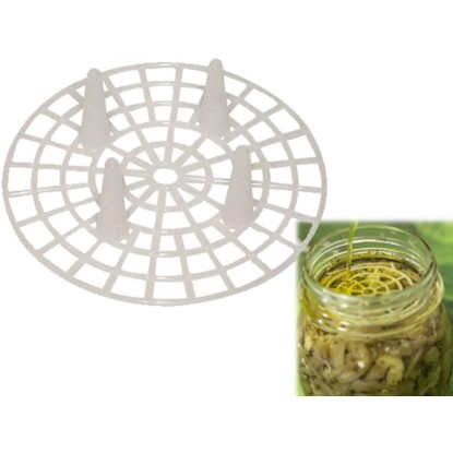 Pressini salvagusto 105 mm per vasi vetro 10 pezzi Pressini salvagusto 105 mm per vasi vetro 10 pezzi