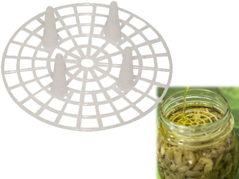 Pressini salvagusto 105 mm per vasi vetro 10 pezzi Pressini salvagusto 105 mm per vasi vetro 10 pezzi