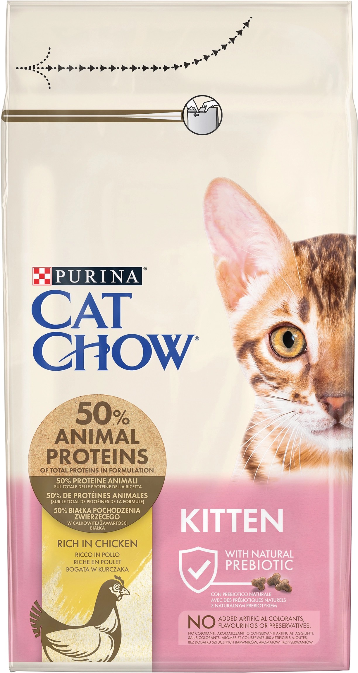 Crocchette ricche di Pollo Purina Cat Chow Kitten Crocchette ricche di Pollo Purina Cat Chow Kitten