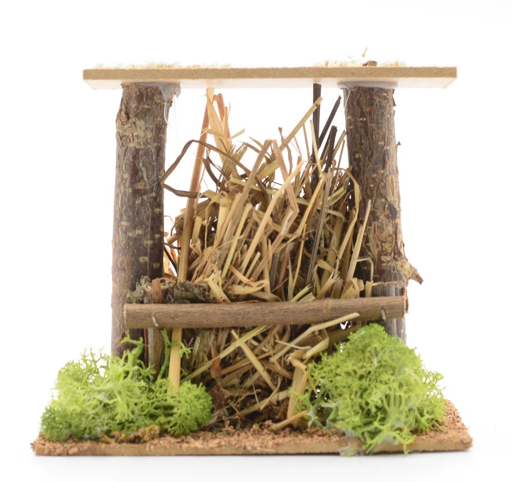 Mangiatoia per presepe 13x9 cm Mangiatoia per presepe 13x9 cm