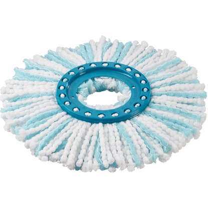 Testina di ricambio Leifheit per Clean Twist Disc Mop Ergo Micro Duo Testina di ricambio Leifheit per Clean Twist Disc Mop Ergo Micro Duo