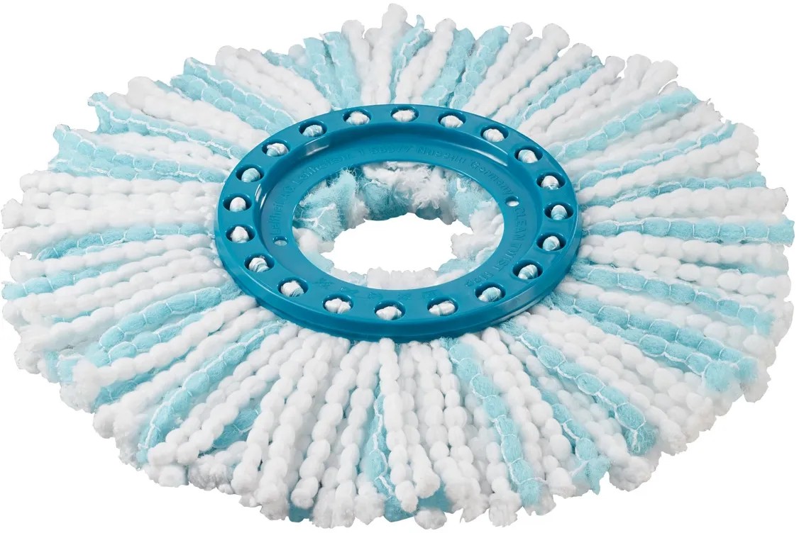 Testina di ricambio Leifheit per Clean Twist Disc Mop Ergo Micro Duo Testina di ricambio Leifheit per Clean Twist Disc Mop Ergo Micro Duo