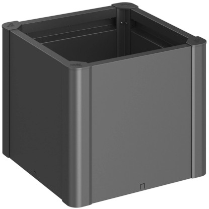 Fioriera esterno Biohort Belvedere Mini grigio scuro metallizzato 45x53x53 cm Fioriera esterno Biohort Belvedere Mini grigio scuro metallizzato 45x53x53 cm