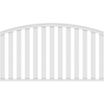 Recinzione da giardino rotondo Longlife Cleo bianco 180x85 - 102 cm Recinzione da giardino rotondo Longlife Cleo bianco 180x85 - 102 cm