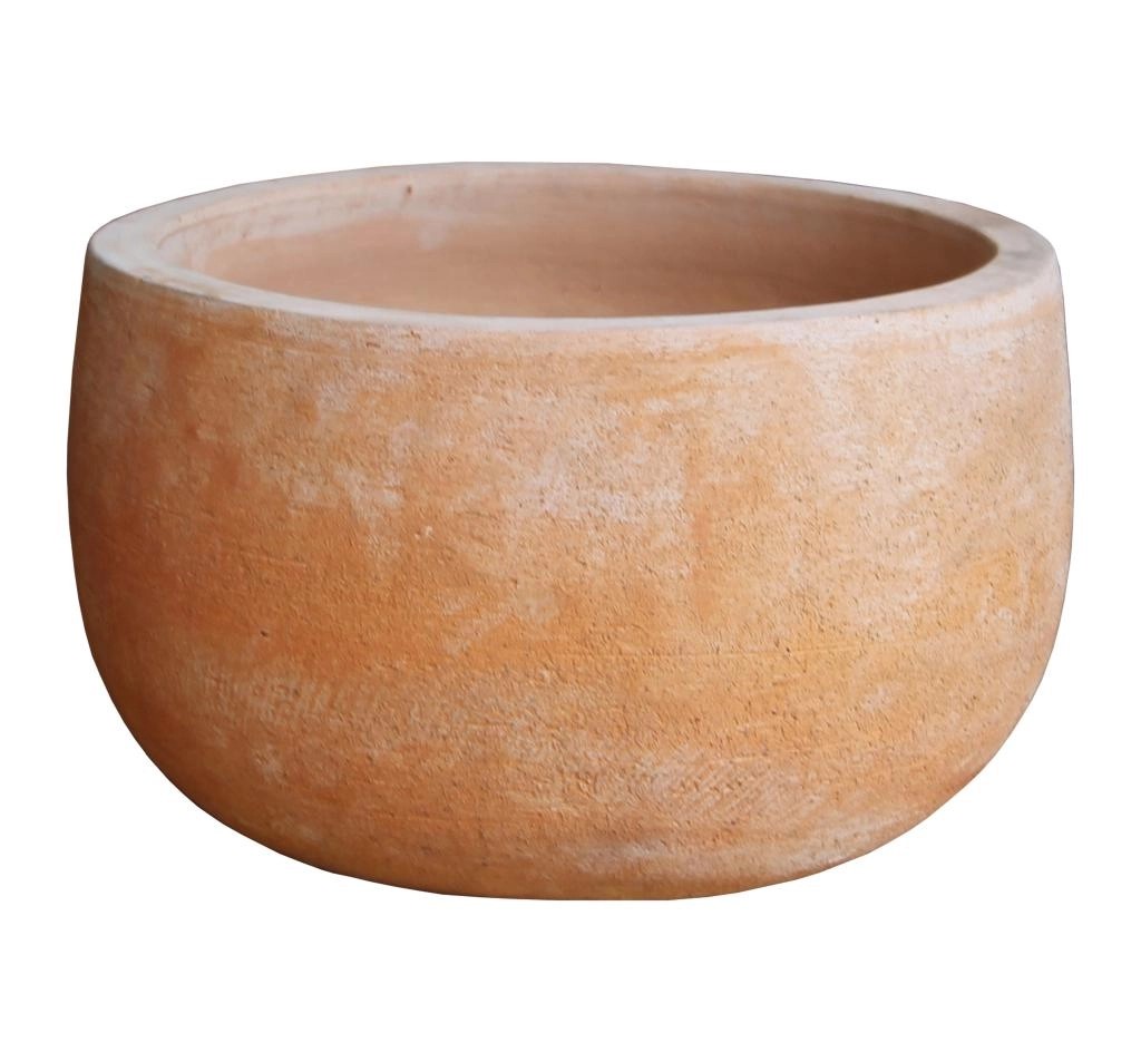 Vaso in terracotta rotondo35x35x20 cm Vaso in terracotta rotondo35x35x20 cm