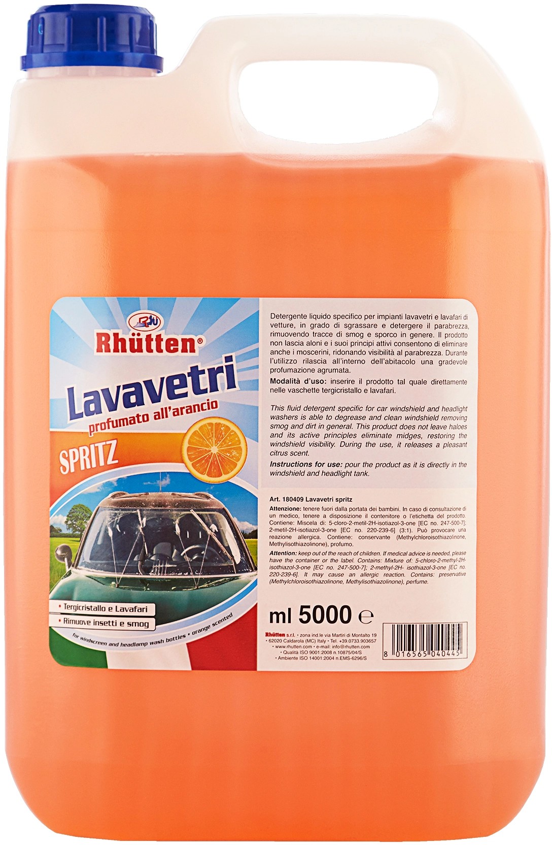 Liquido Lavavetri Auto Profumo Di Spritz Litri Obi