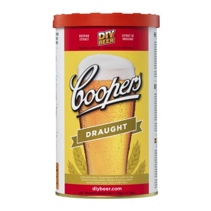 Malto per birra Coopers Draught 1,7 kg Malto per birra Coopers Draught 1,7 kg