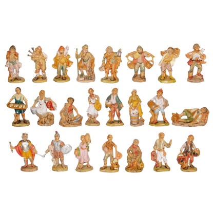 Statuine presepe pastori assortiti Lux 7 cm Statuine presepe pastori assortiti Lux 7 cm