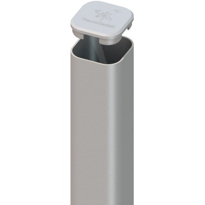 Palo montante quadro in metallo argento Ø 7 x H 105 cm Palo montante quadro in metallo argento Ø 7 x H 105 cm