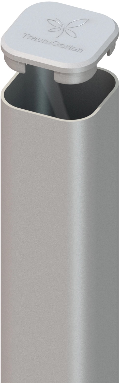 Palo montante quadro in metallo argento Ø 7 x H 105 cm Palo montante quadro in metallo argento Ø 7 x H 105 cm