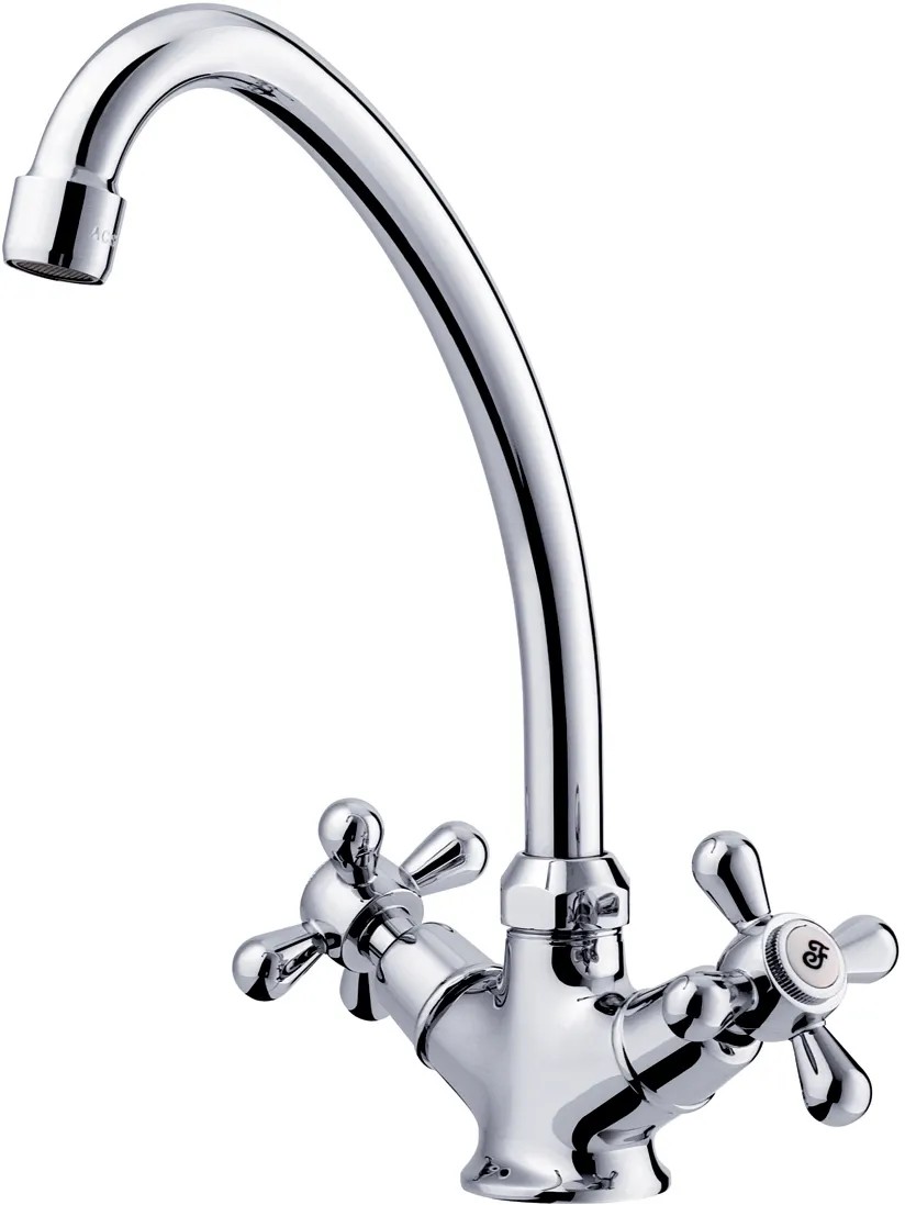 Gruppo lavello girevole 2 maniglie Paros Gruppo lavello girevole 2 maniglie Paros