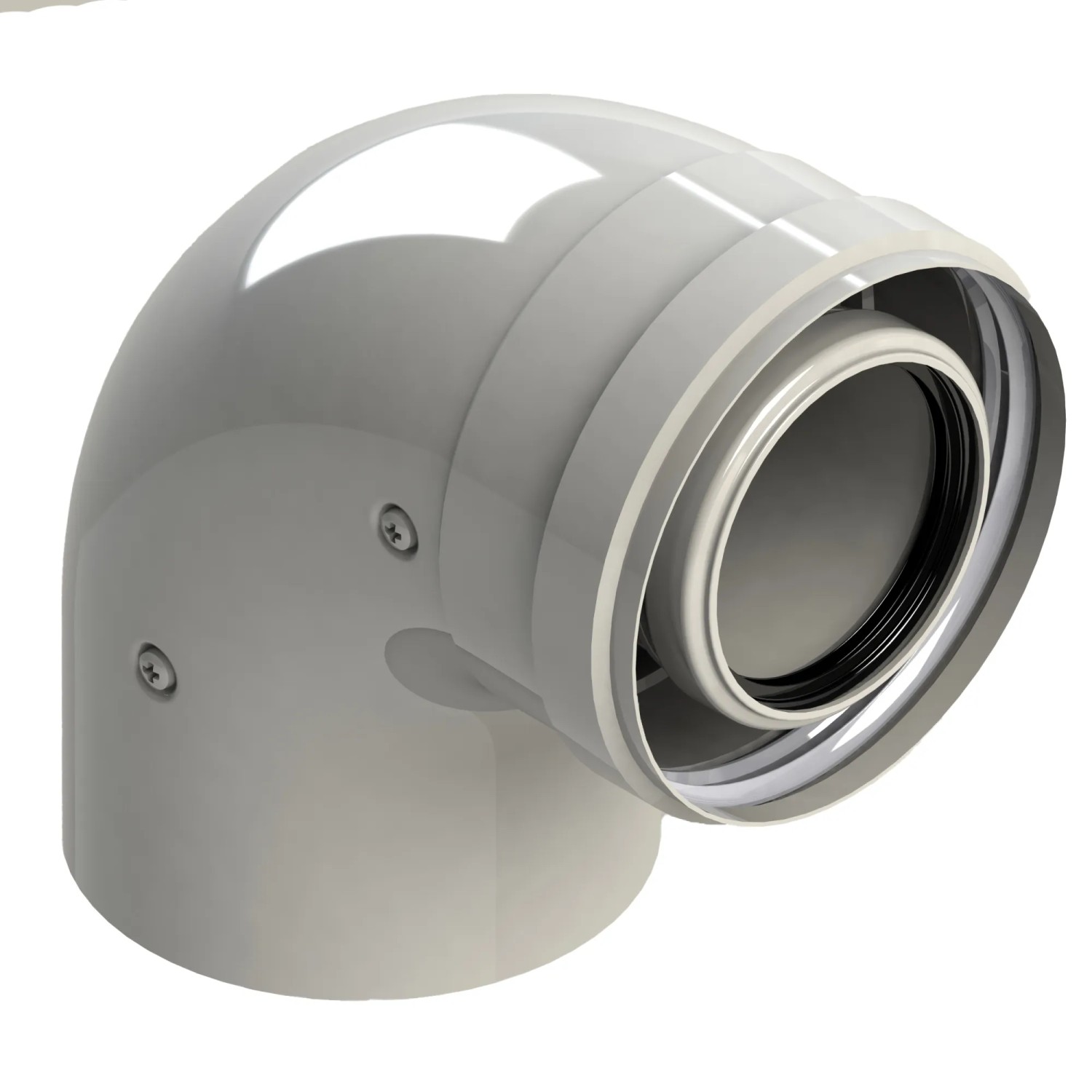 Curva universale coassiale 90° Curva universale coassiale 90°