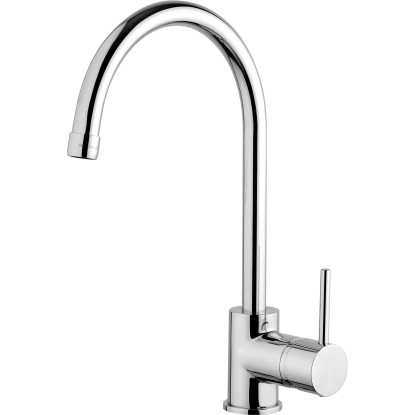 Paini miscelatore lavello bocca alta orientabile Line cromo Ø 35 mm Paini miscelatore lavello bocca alta orientabile Line cromo Ø 35 mm