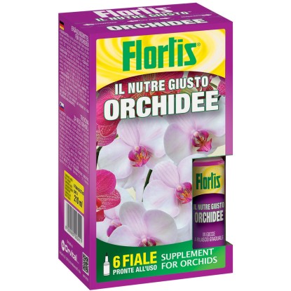 Integratore Flortis Il nutre giusto orchidee 35 ml Integratore Flortis Il nutre giusto orchidee 35 ml