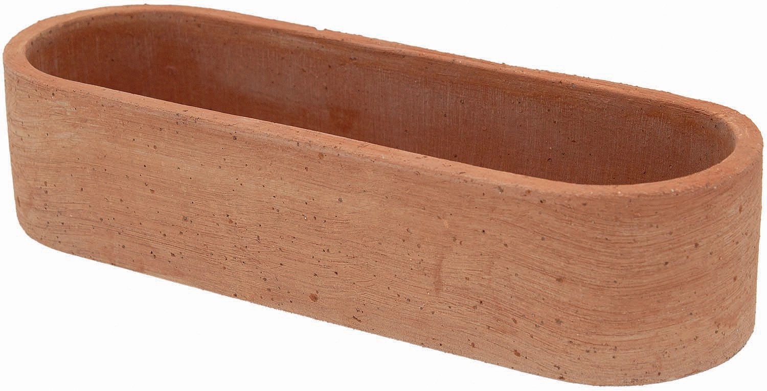 Fioriera da esterno Mignon in terracotta terracotta 8x25x6 cm Fioriera da esterno Mignon in terracotta terracotta 8x25x6 cm