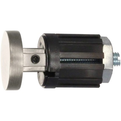 Terminale per bastone tenda Match acciaio Ø 2,5 cm 2 pz Terminale per bastone tenda Match acciaio Ø 2,5 cm 2 pz