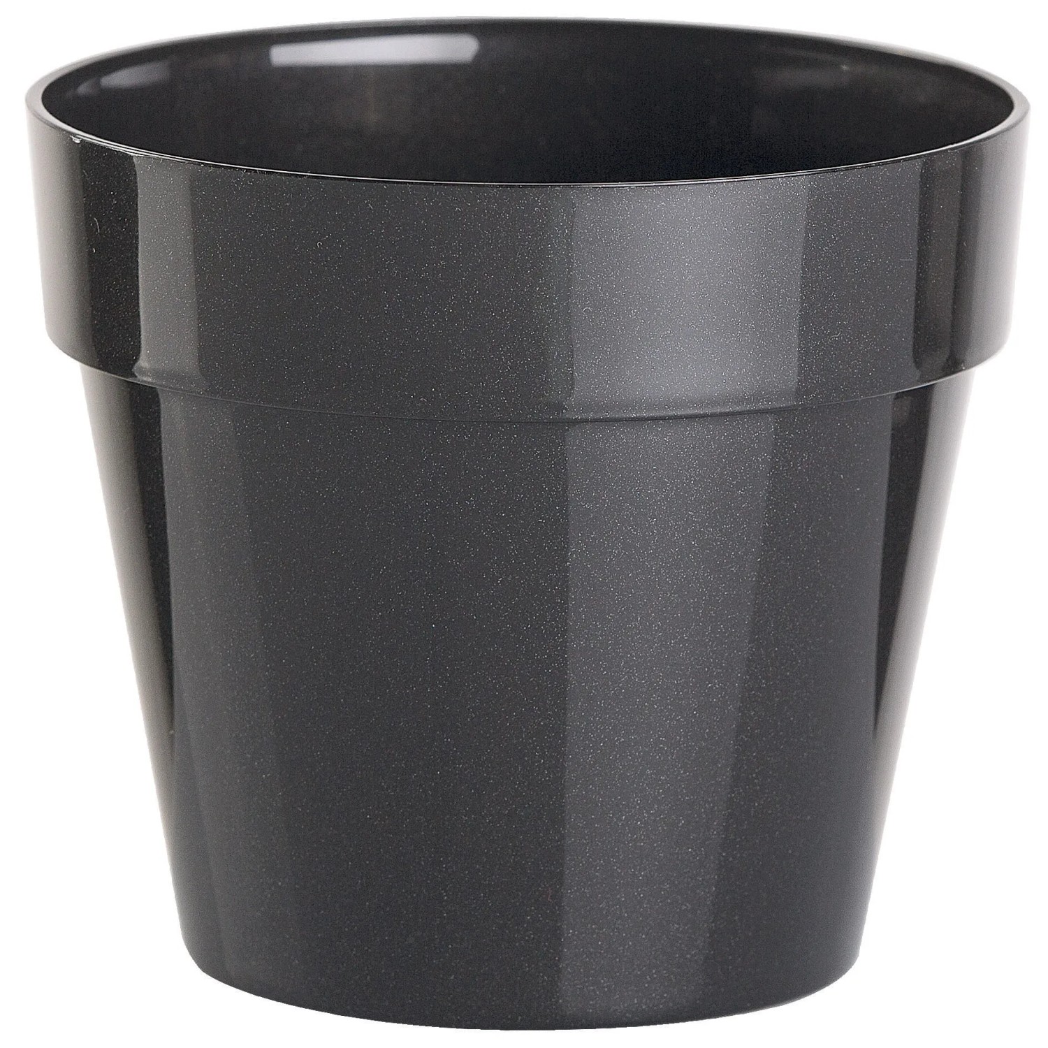 Vaso Standard antracite in plastica 21 cm Vaso Standard antracite in plastica 21 cm