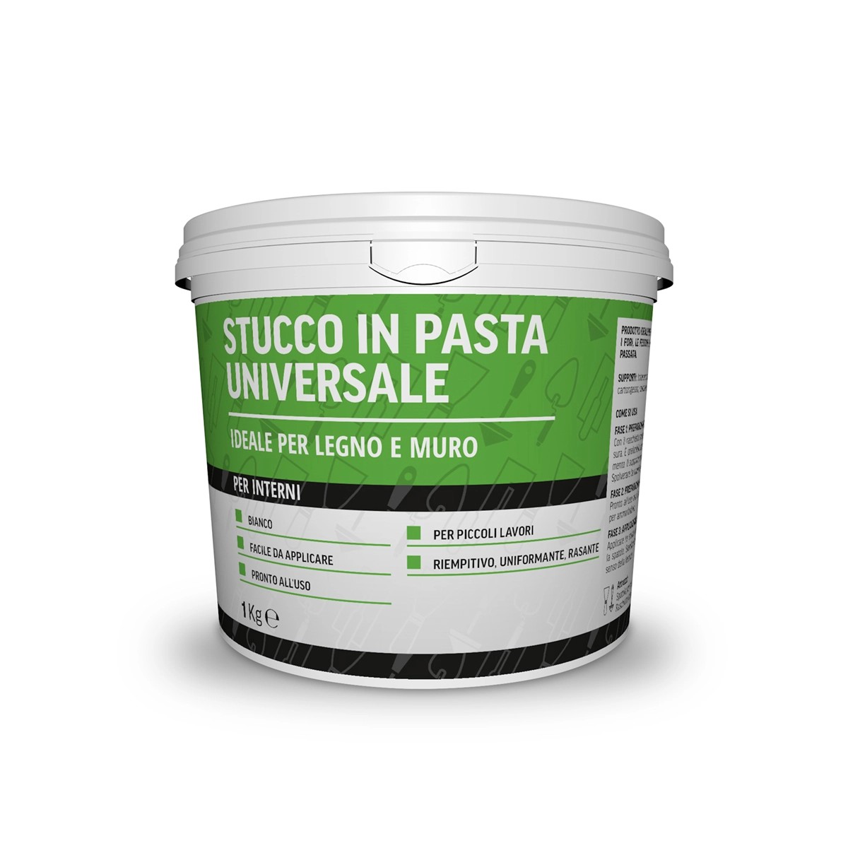 Stucco Pasta Legno Muro Per Interni Kg Obi