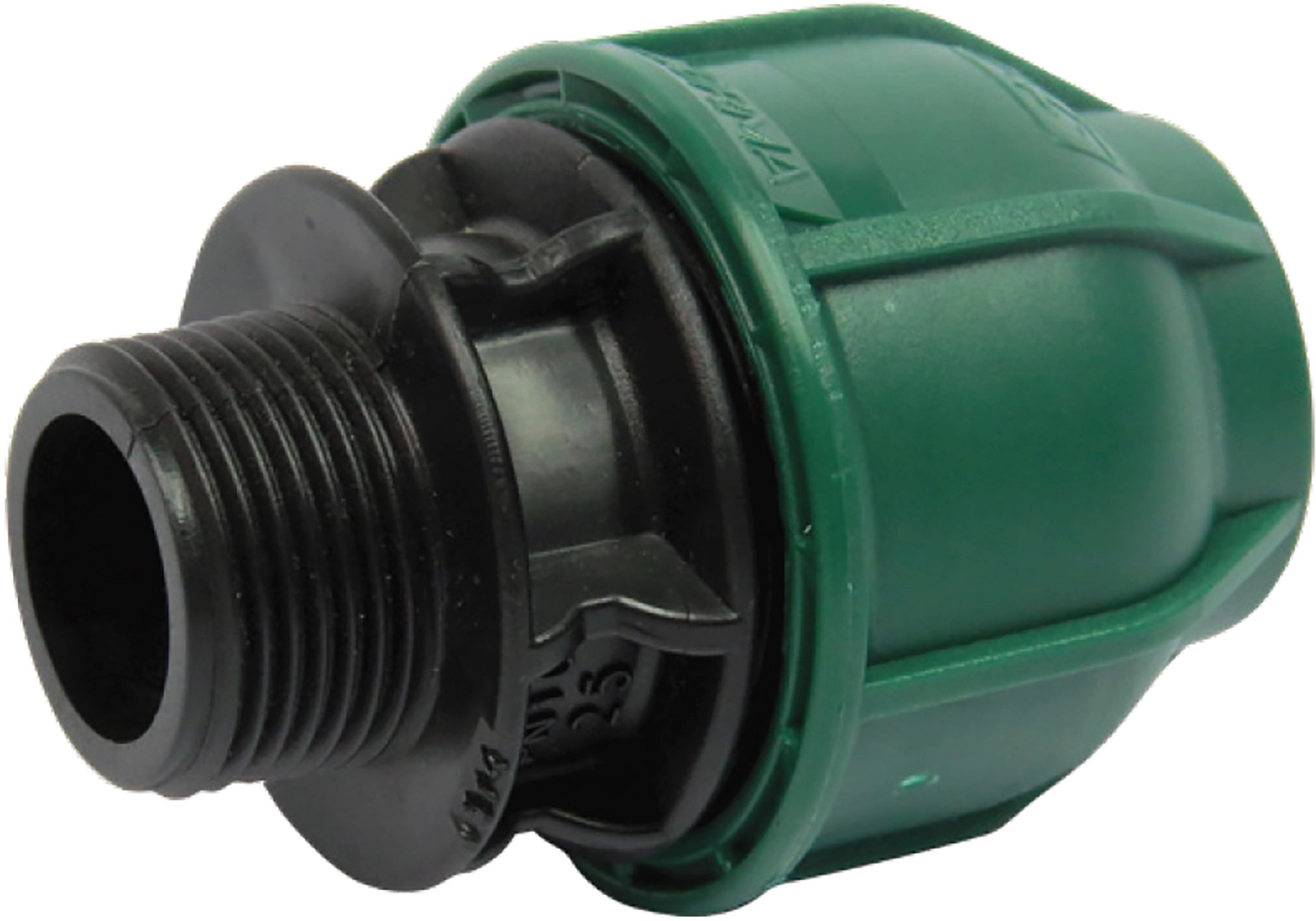 Raccordo a compressione ø20 x 1/2" M Raccordo a compressione ø20 x 1/2" M