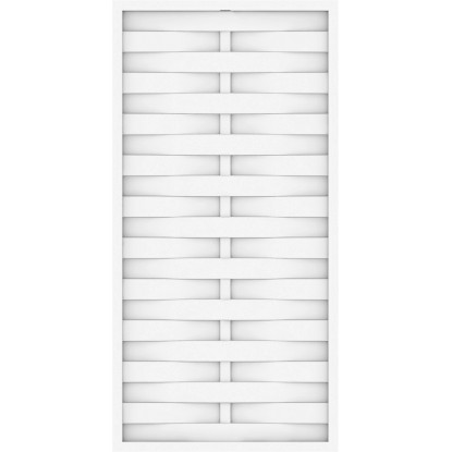 Frangivista giardino Longlife Romo diritto 180x90 cm bianco Frangivista giardino Longlife Romo diritto 180x90 cm bianco