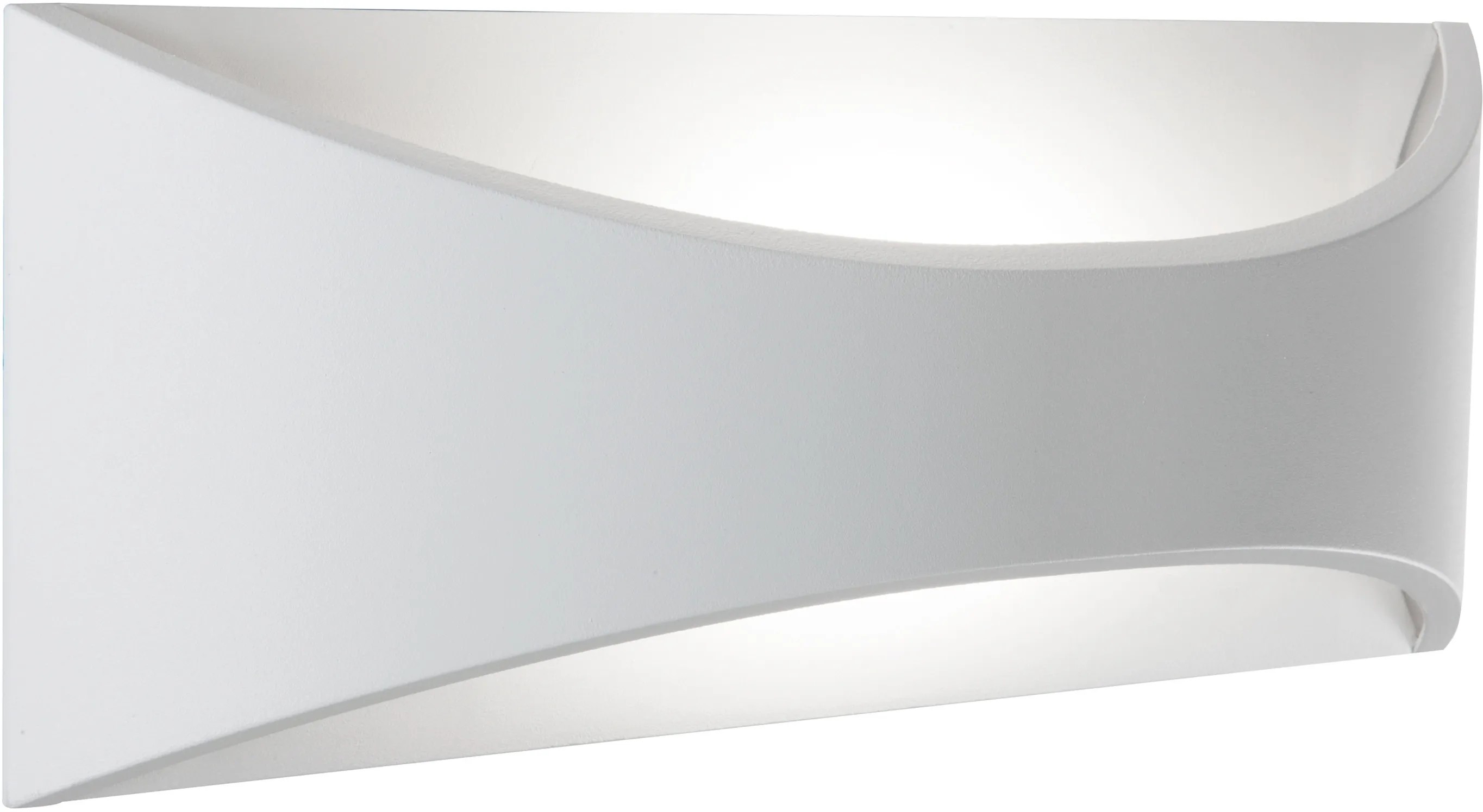 Applique riflettente LED 12W linea Moon bianco 12 cm x 30 cm x 10 cm Applique riflettente LED 12W linea Moon bianco 12 cm x 30 cm x 10 cm