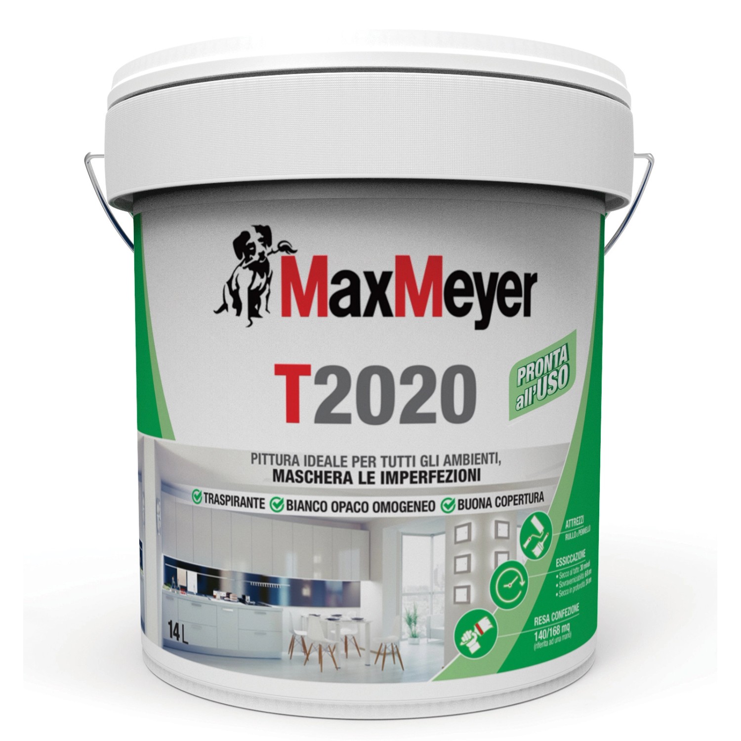 Idropittura Traspirante Maxmeyer T Bianco L Obi