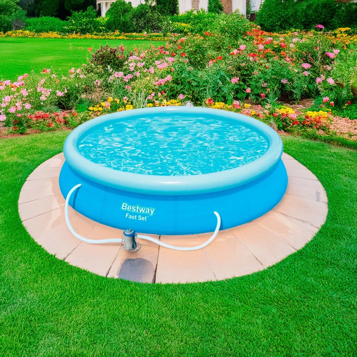 Bestway set Fast piscina Ø 366 cm x 76 cm Bestway set Fast piscina Ø 366 cm x 76 cm