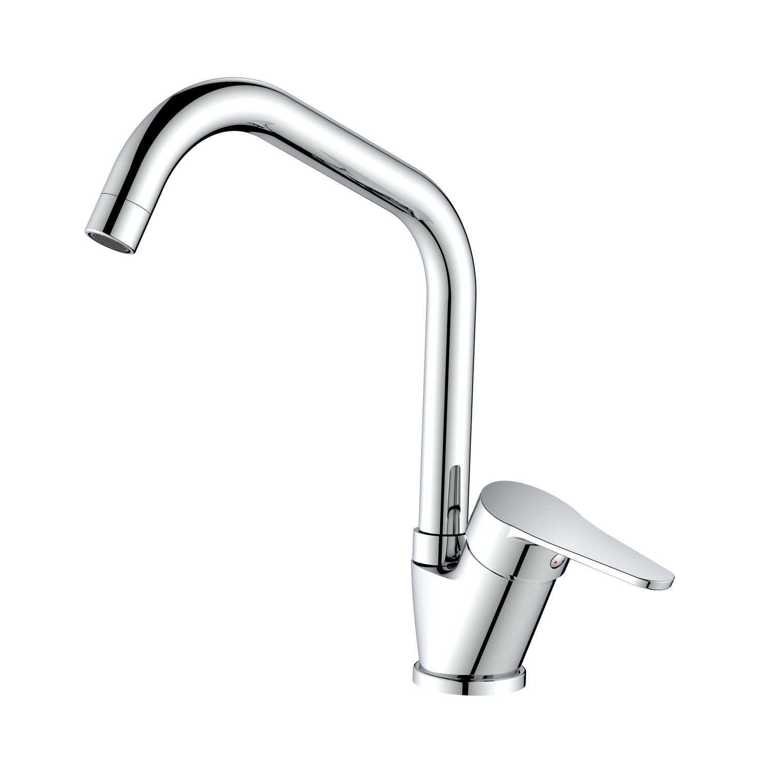 Rubinetto cucina monocomando canna alta Allen cromo lucido Rubinetto cucina monocomando canna alta Allen cromo lucido