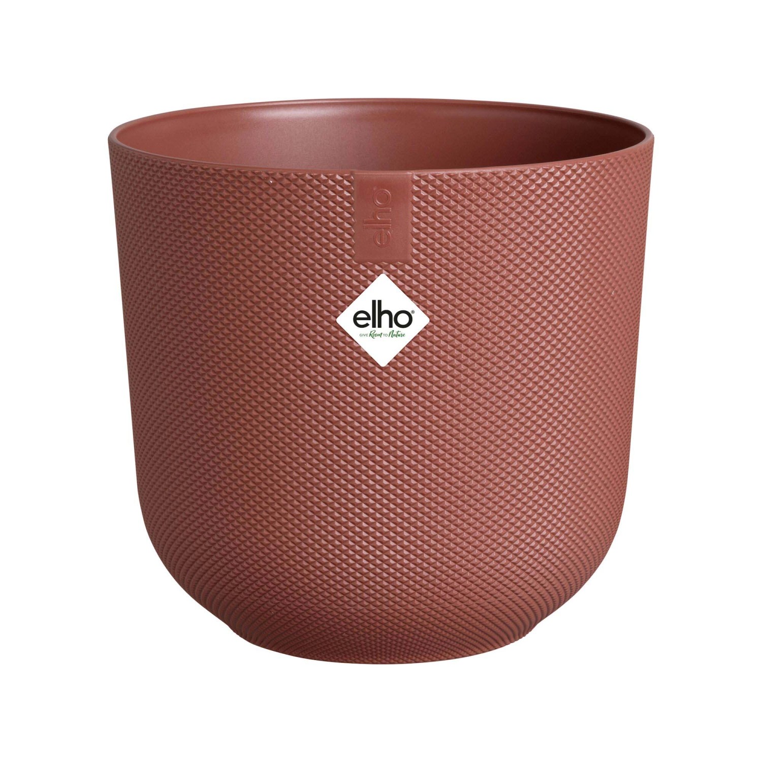 Vaso Elho Jazz Round Rosso Ø 17 x B 17 x H 15 cm interno Vaso Elho Jazz Round Rosso Ø 17 x B 17 x H 15 cm interno