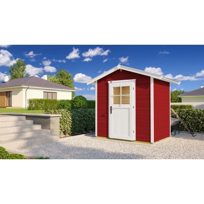 Casetta da giardino Weka 223 in legno 3,16 m² rosso svedese Casetta da giardino Weka 223 in legno 3,16 m² rosso svedese