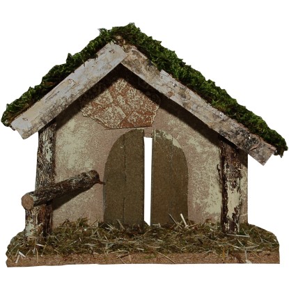 Capanna vuota per presepe 26x13x21 cm Capanna vuota per presepe 26x13x21 cm