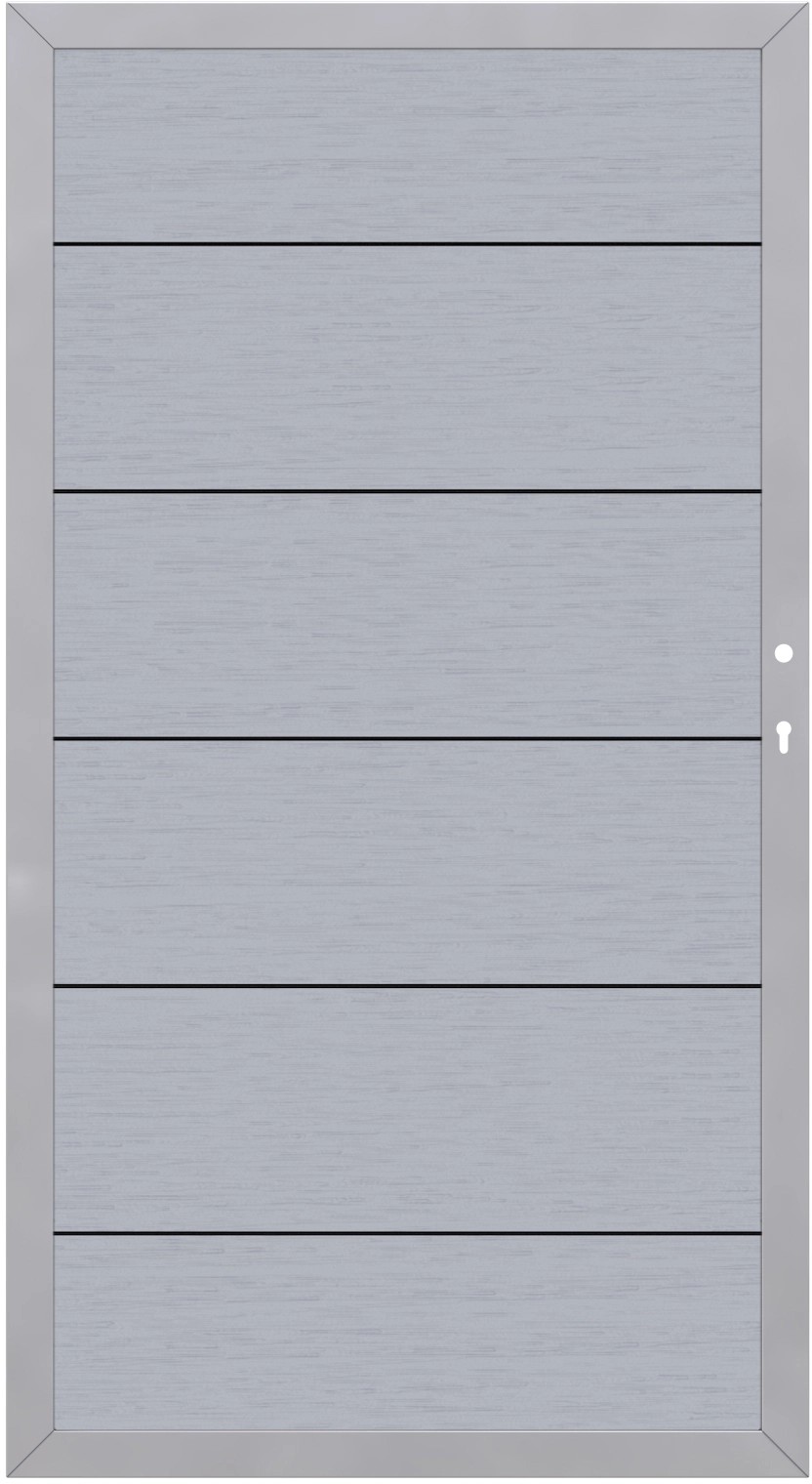 Cancello per recinzione frangivista System WPC XL apertura dx 98x180 cm Cancello per recinzione frangivista System WPC XL apertura dx 98x180 cm