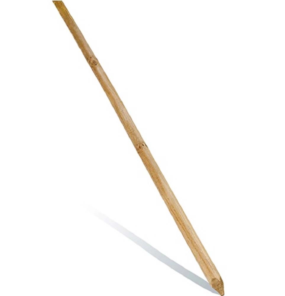 Palo tondo in legno naturale con punta Ø 8 x H 200 cm Palo tondo in legno naturale con punta Ø 8 x H 200 cm