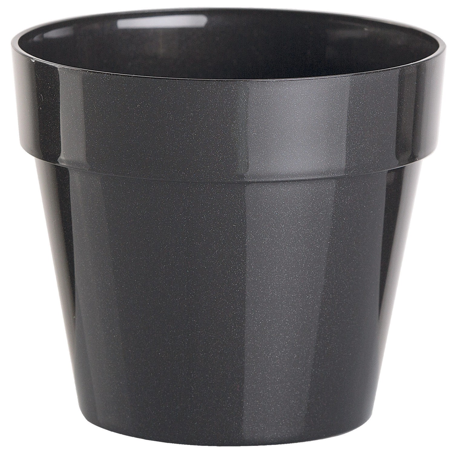Vaso Standard antracite in plastica 12 cm Vaso Standard antracite in plastica 12 cm