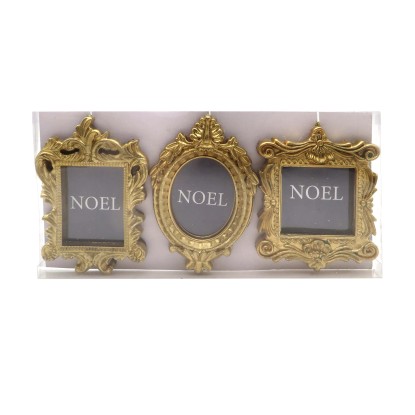 Set 3 cornici in plastica 24x2x12cm Set 3 cornici in plastica 24x2x12cm